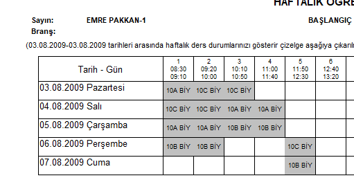 Raporları PDF ve excele aktarma imkanı